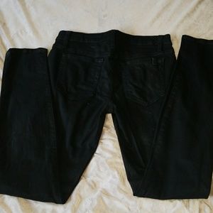 Joe's Jeans The Skinny Black Coated